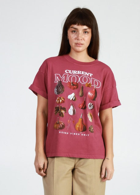 Current Mood Dusty Rose Boyfriend Tee