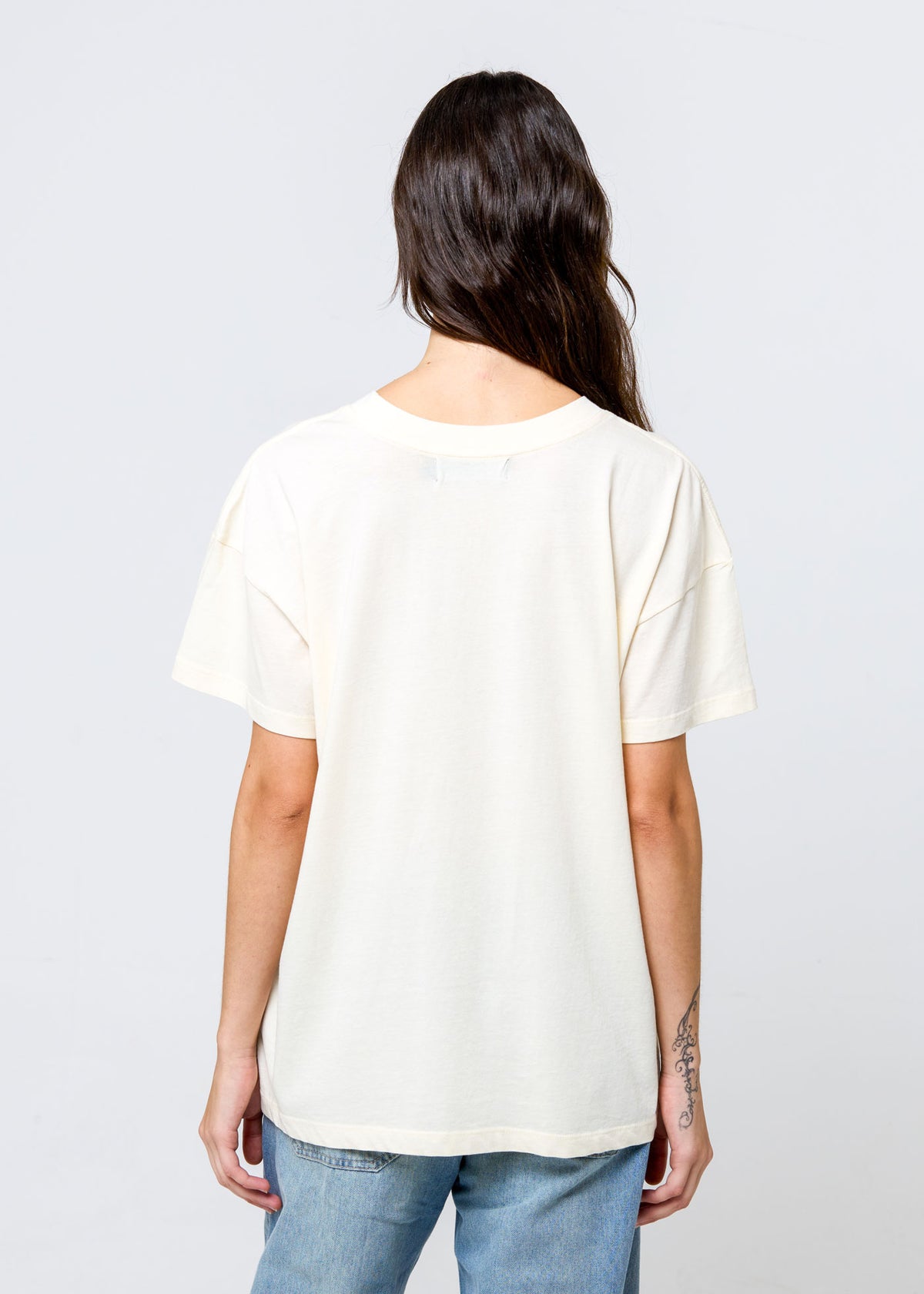 Eat Drink and Be Scary Off White Oversized Tee