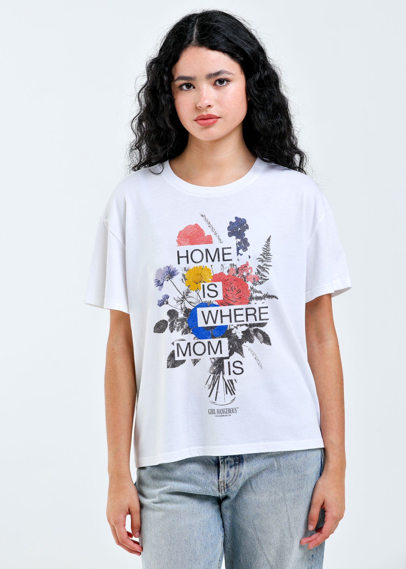 Home is Where Mom Is Vintage White Classic Tee