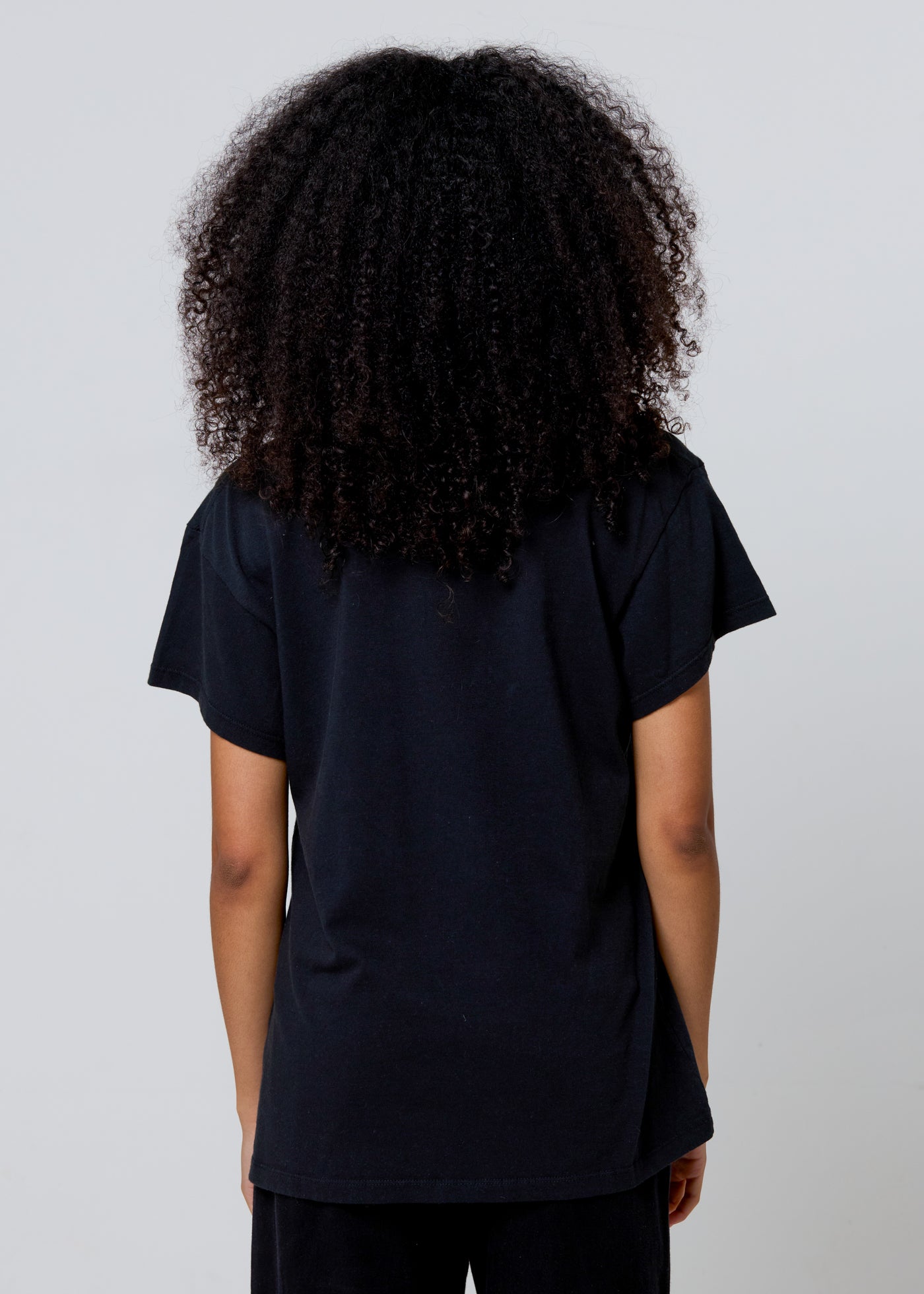 Smell the Flowers Faded Black Vintage Tee