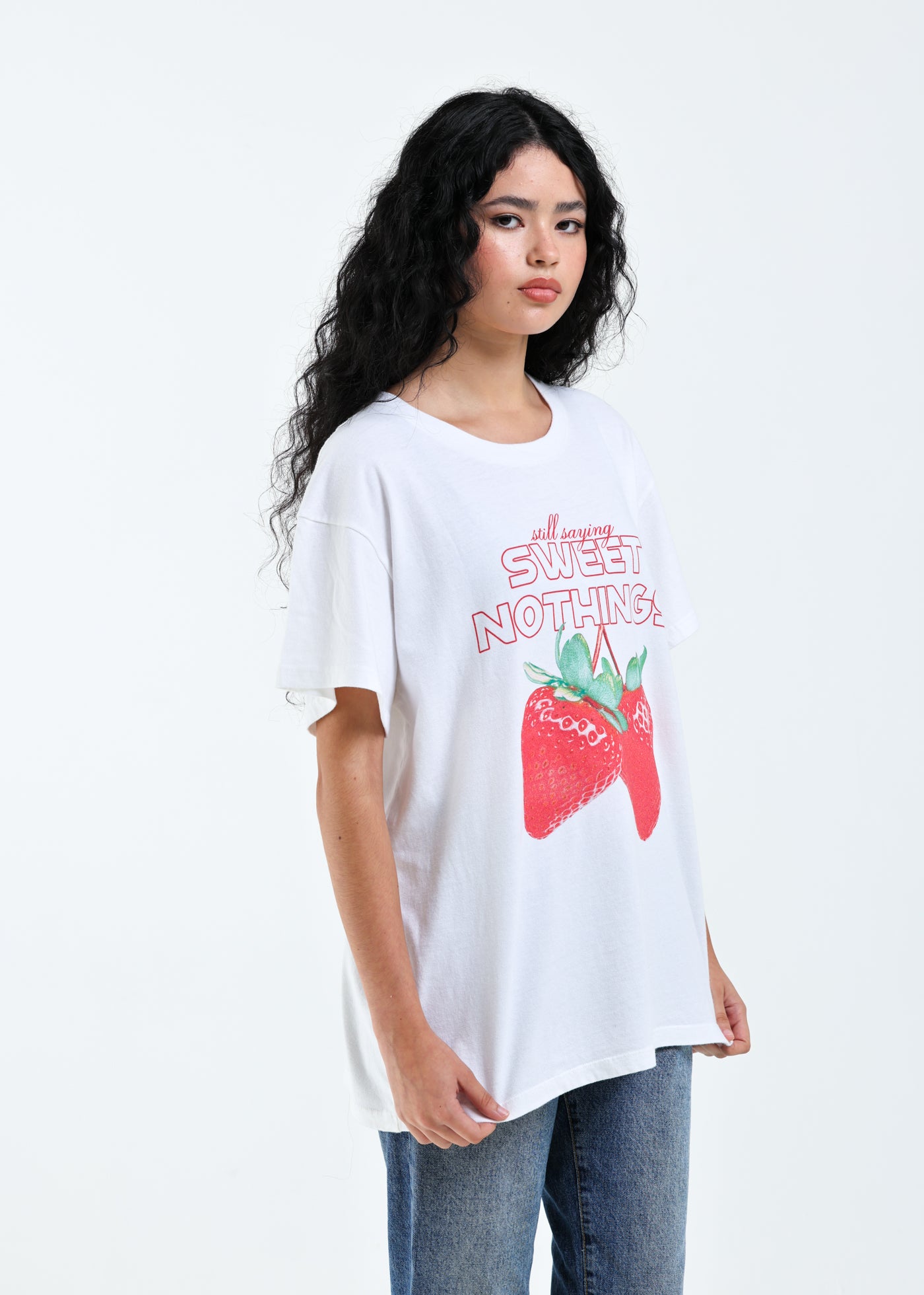 Sweet Nothings Vintage White Vintage Tee