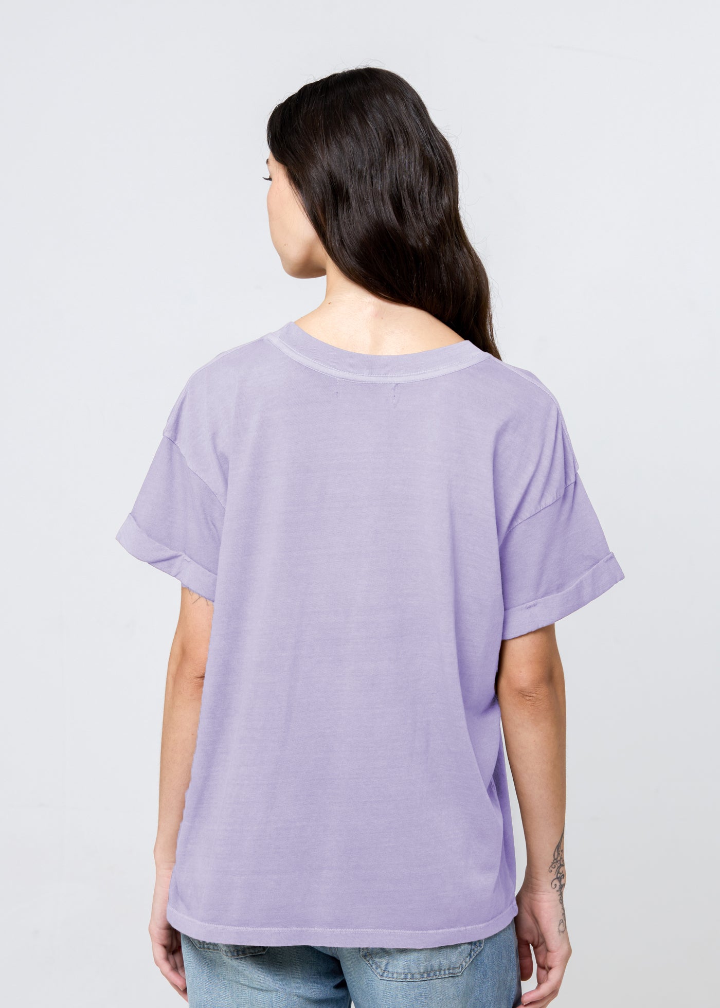 Violet Boyfriend Tee