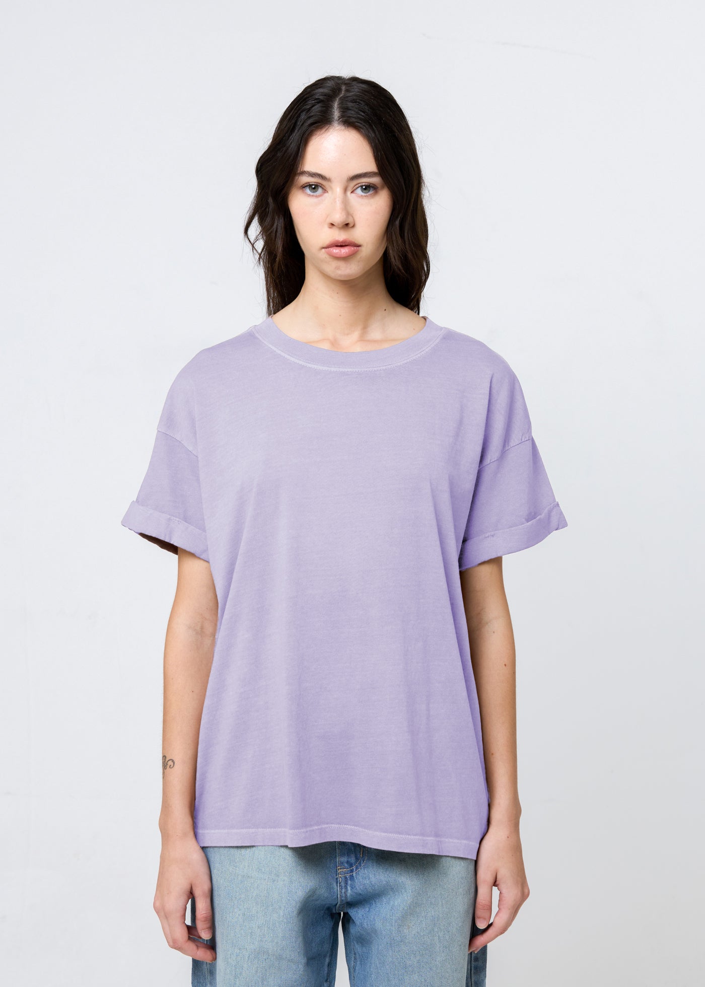 Violet Boyfriend Tee