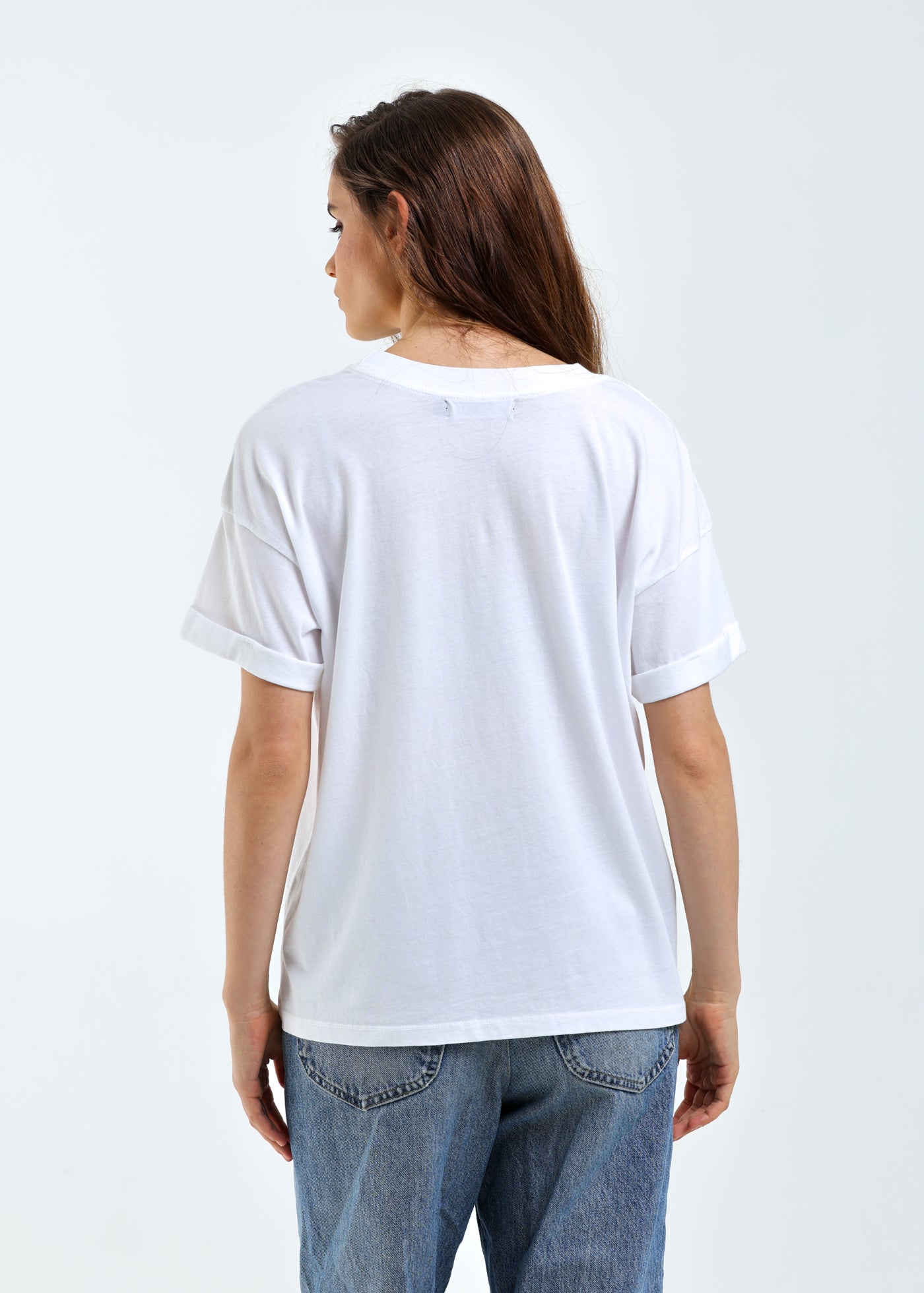 Virgo Cosmic Zodiac Vintage White Boyfriend Tee