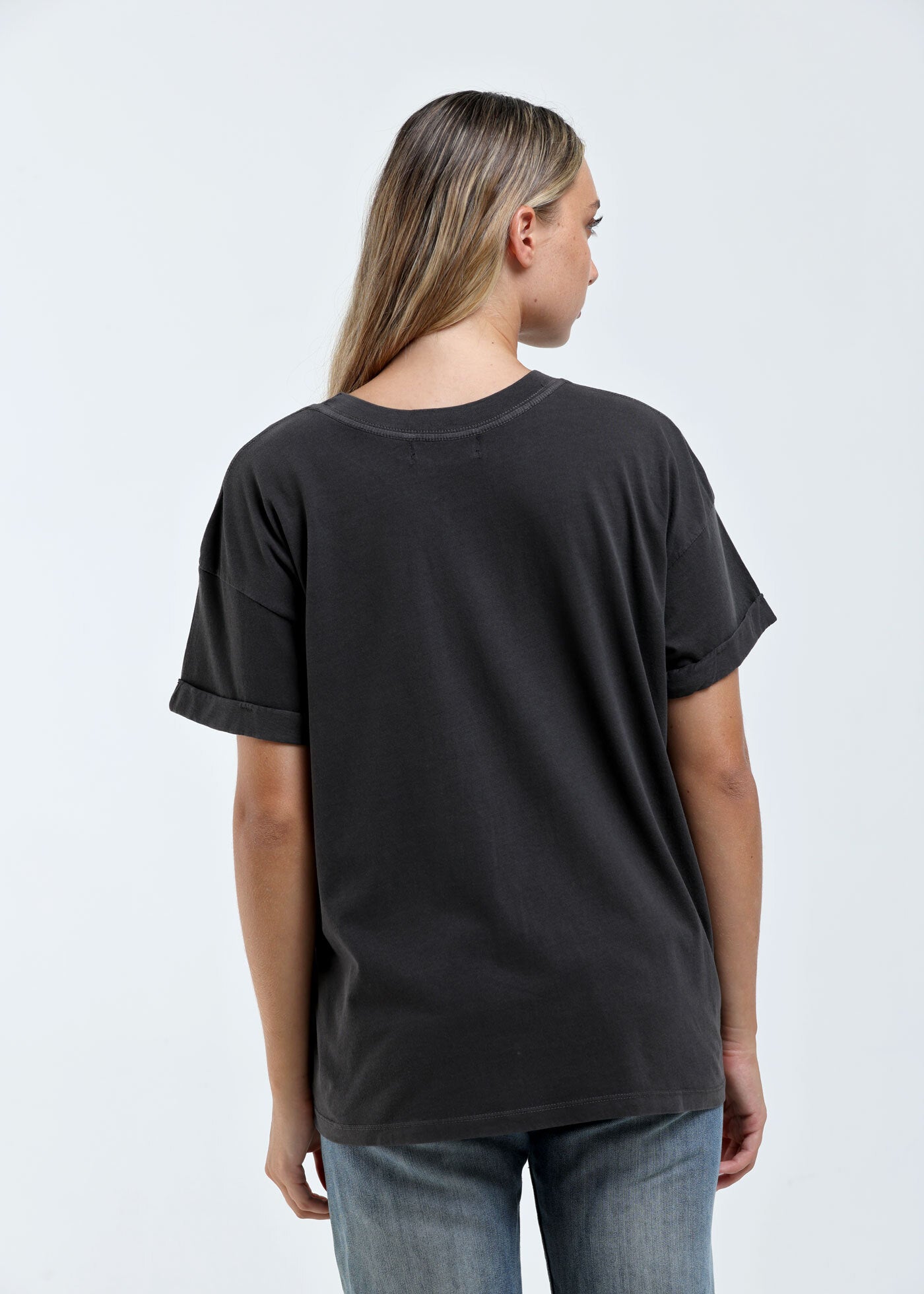 Virgo Zodiac Reunion Tour Vintage Black Boyfriend Tee