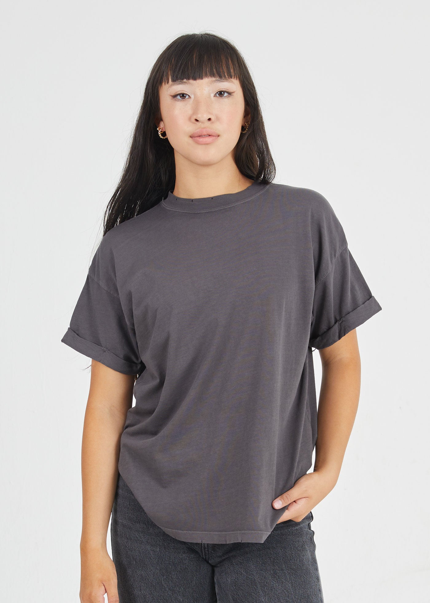 Vintage Black Boyfriend Tee