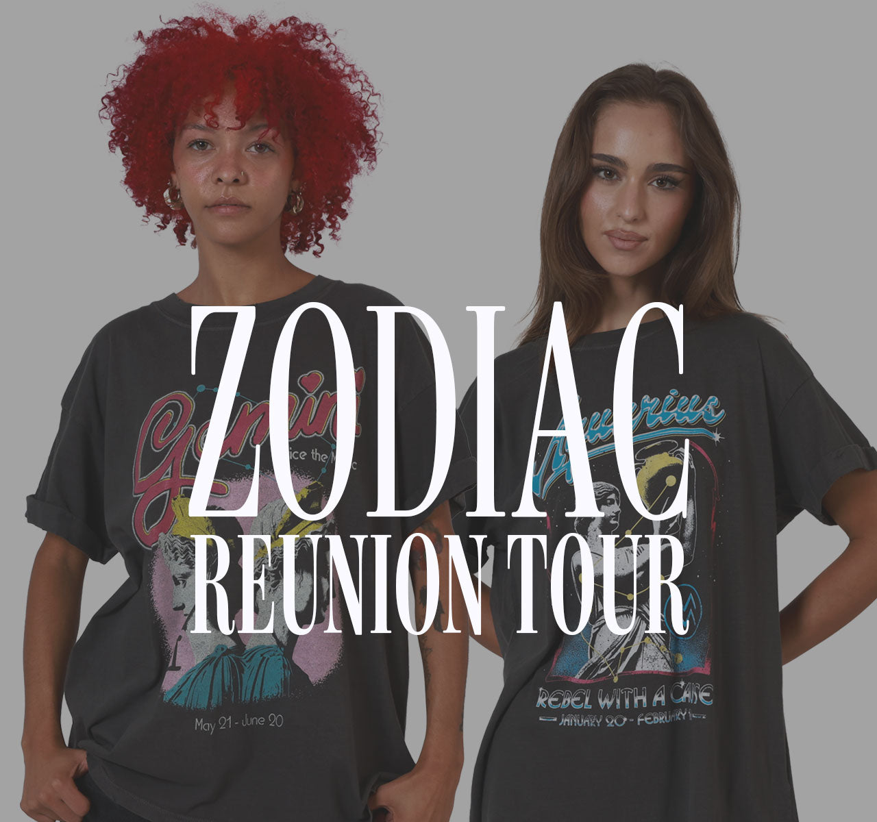 Zodiac Band Tees