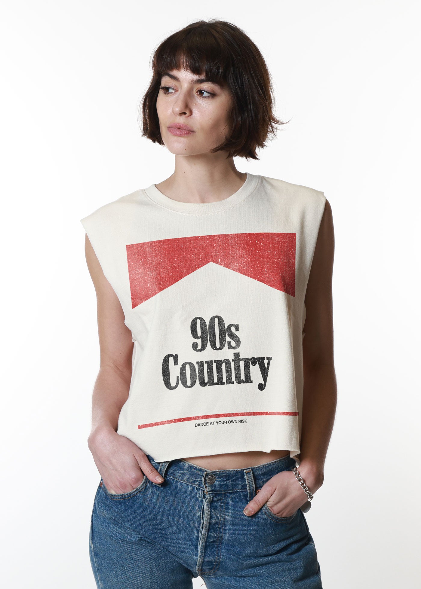 90's County Sandstone Boxing Tee