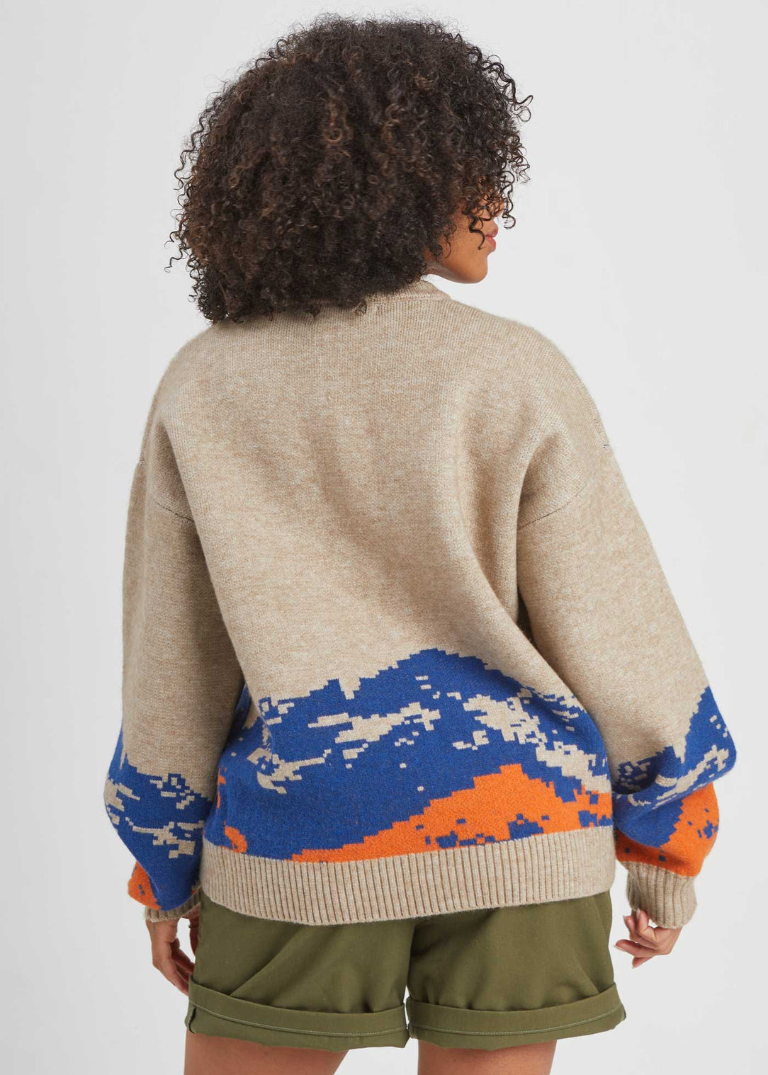 Alaska Sand Oversized Sweater — GirlDangerous