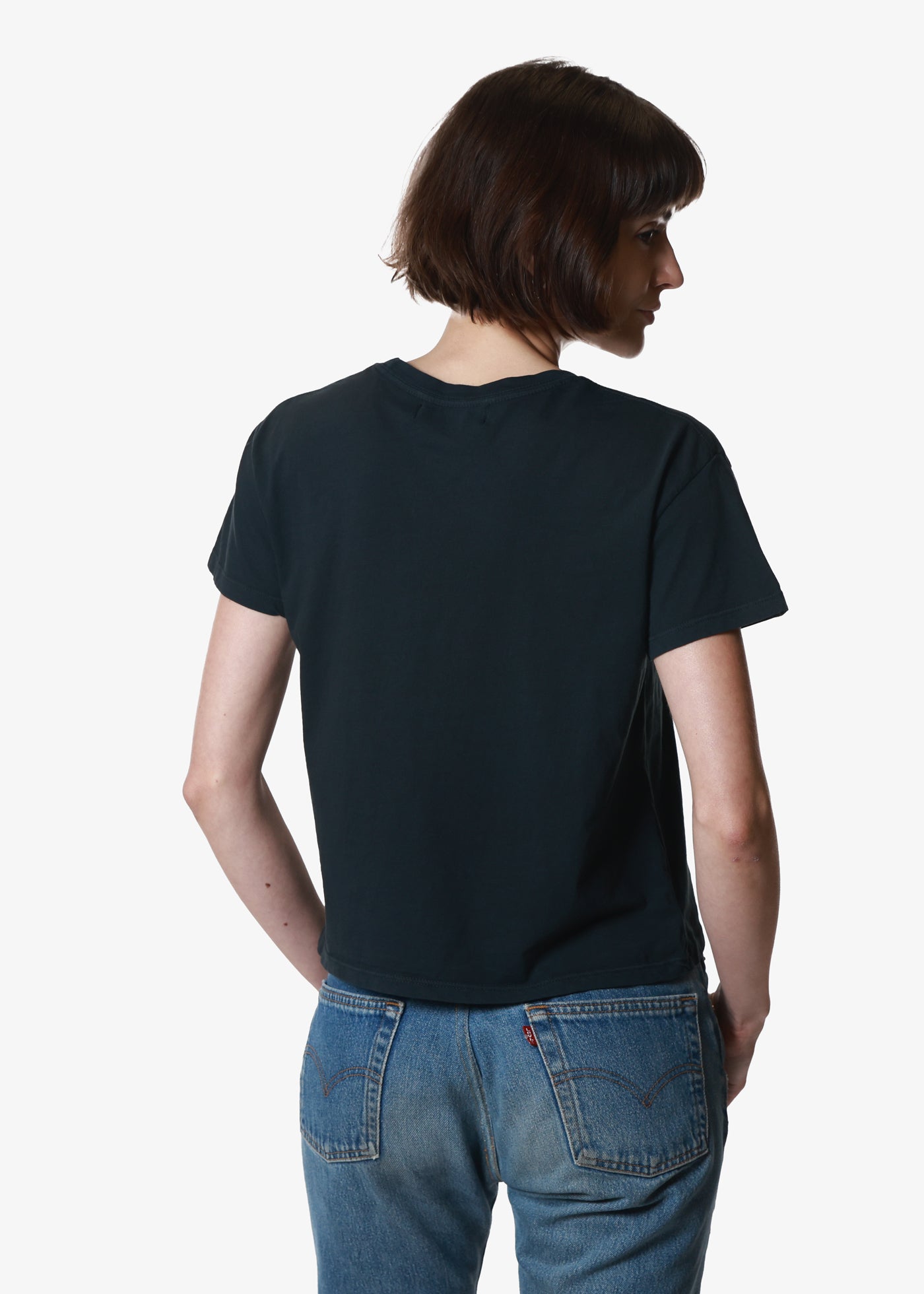 Boot & Rose Faded Black Classic Tee