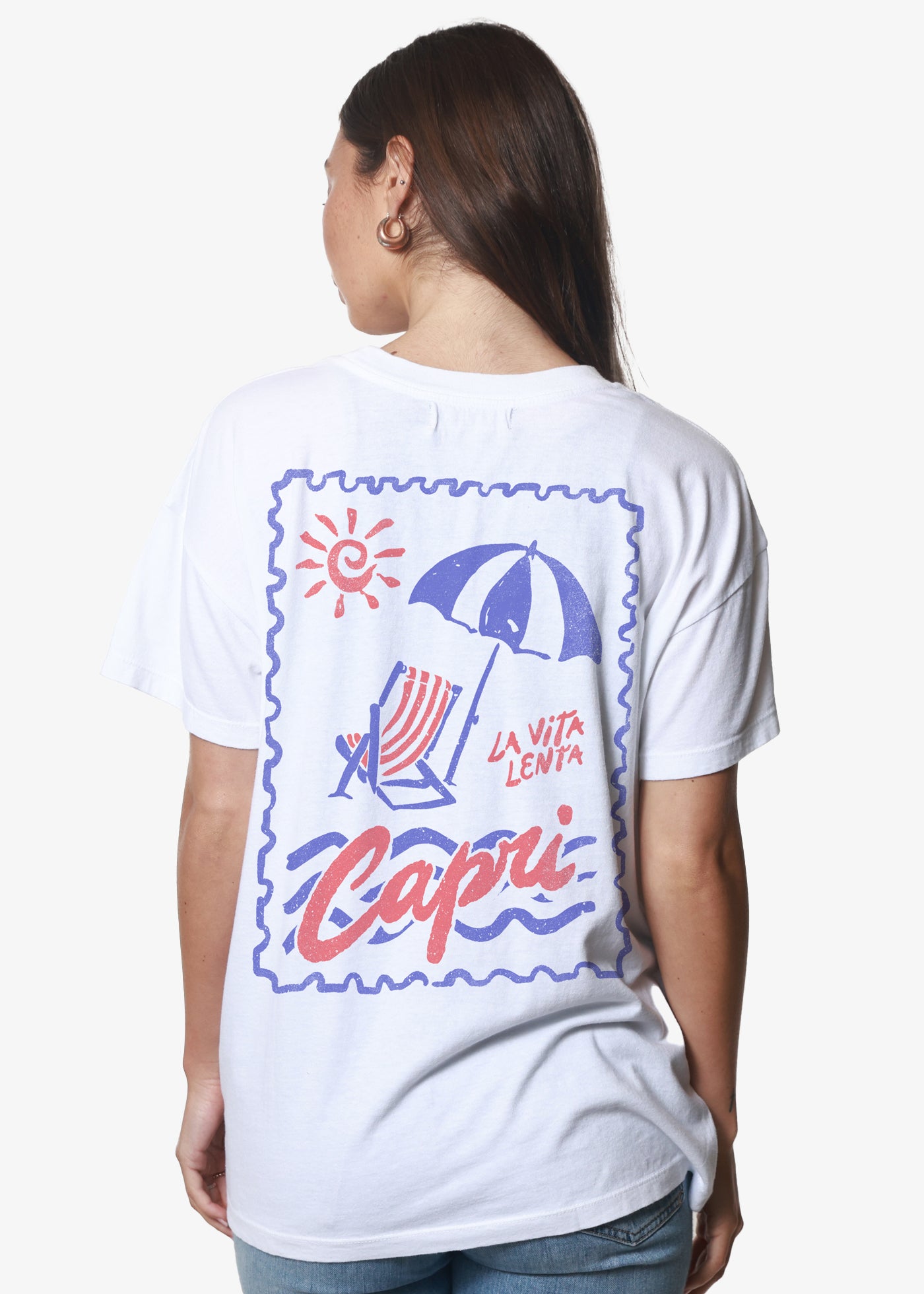 Capri White Everyday Tee