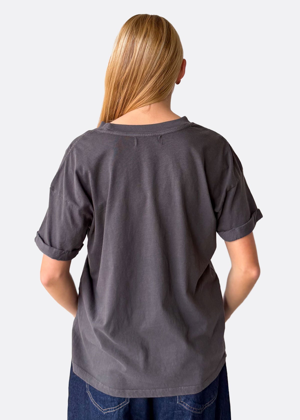 Choose Kindness Organic Vintage Black Boyfriend Tee