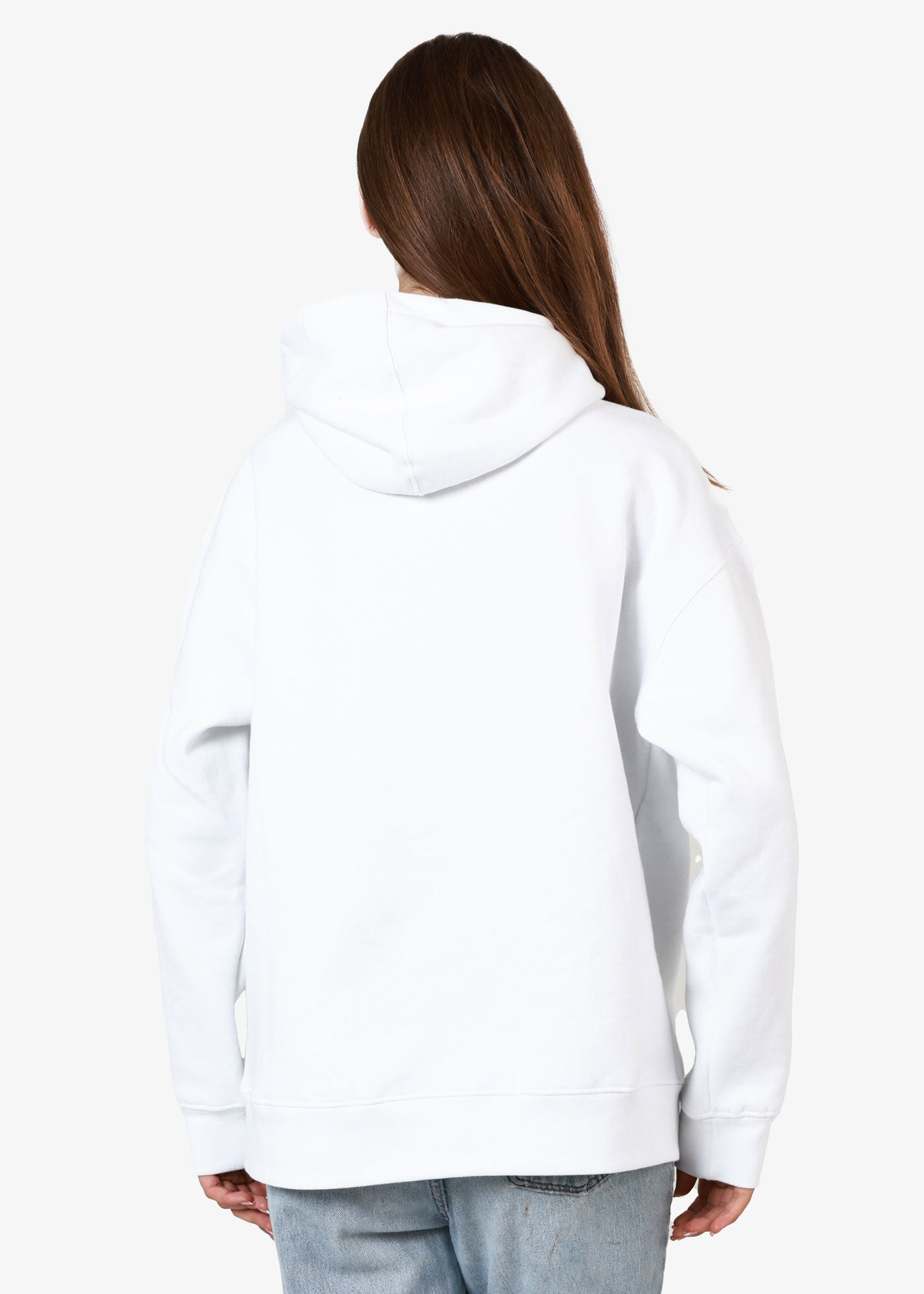 Cool It Cowboy Oversized White Hoodie