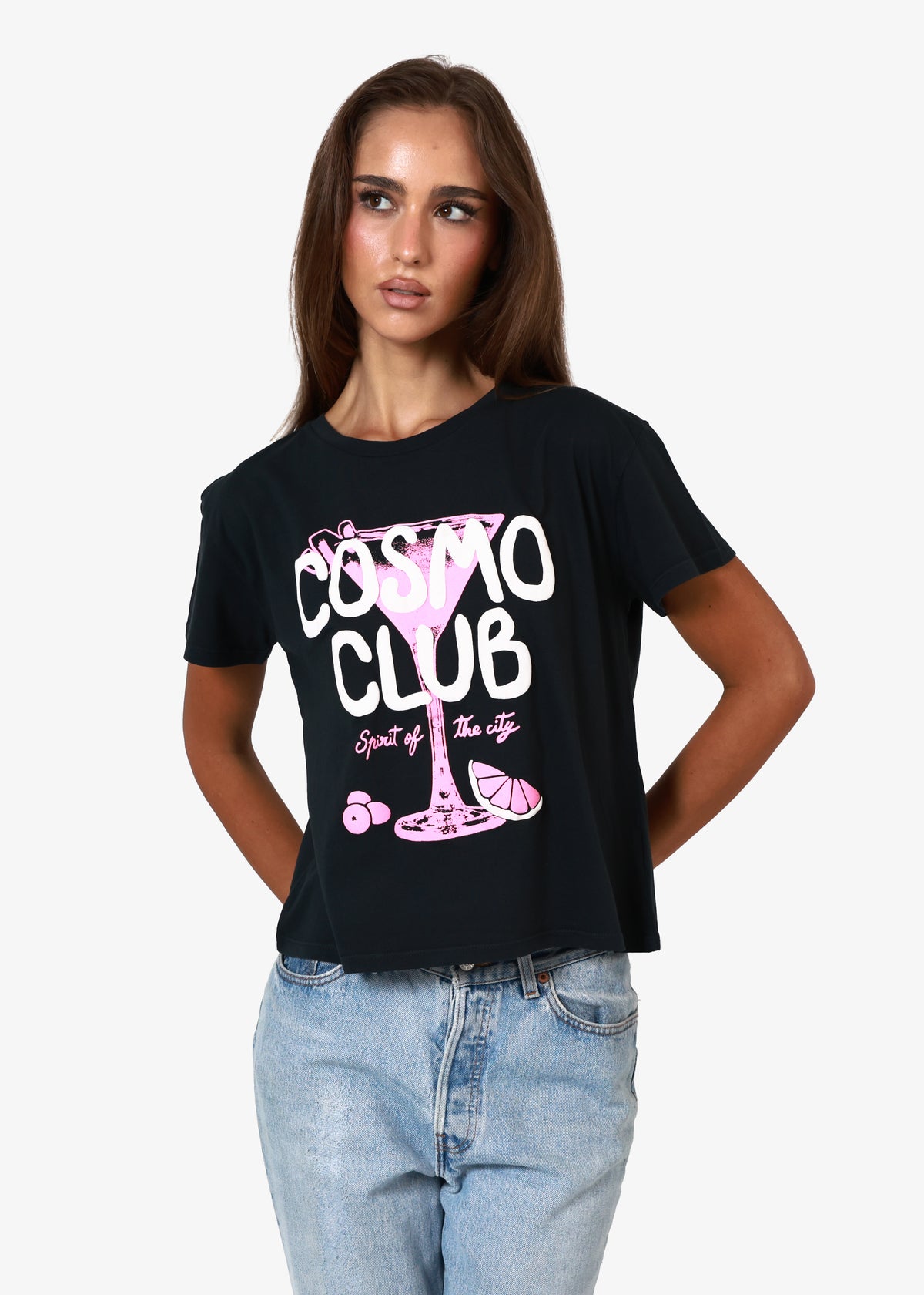 Cosmo Club Faded Classic Tee