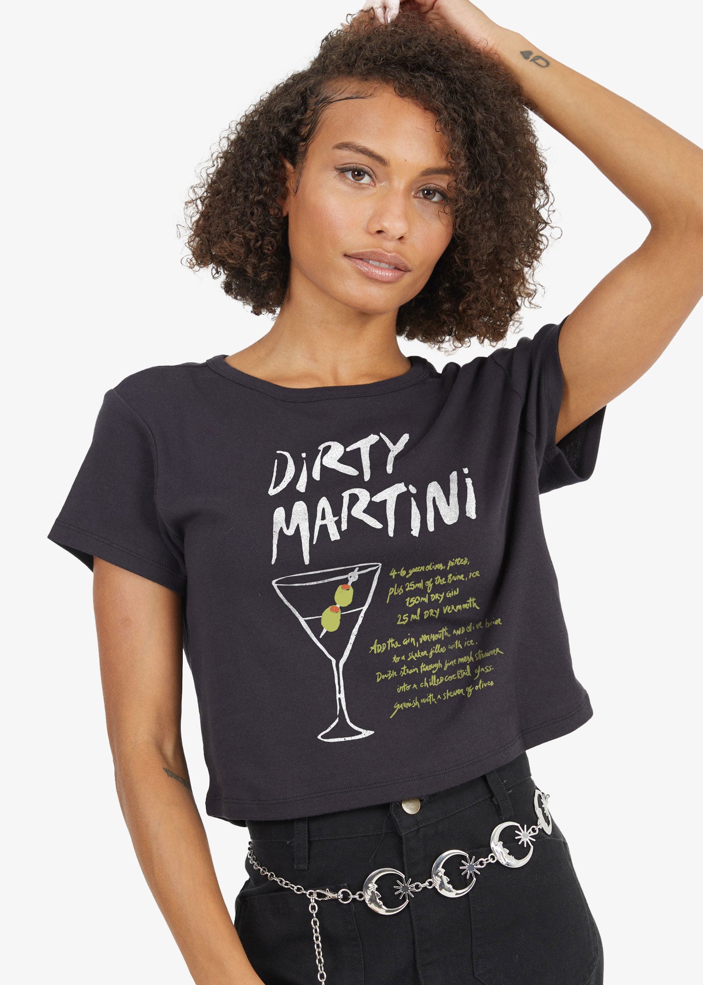 Dirty Martini Faded Black Classic Tee