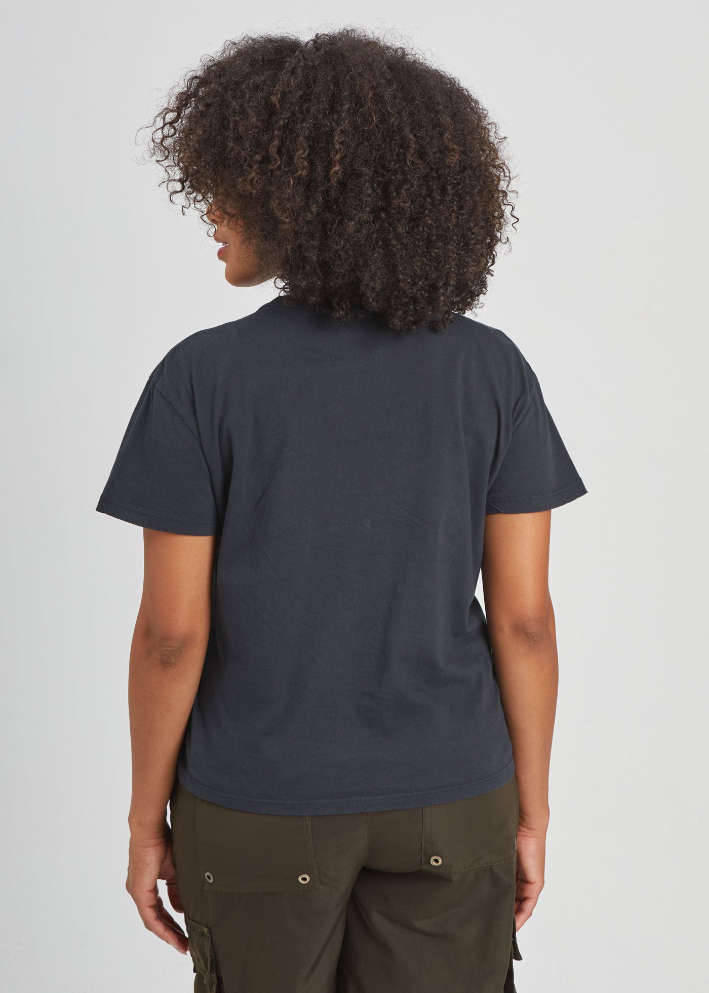 Disco Cowgirl Black Classic Tee