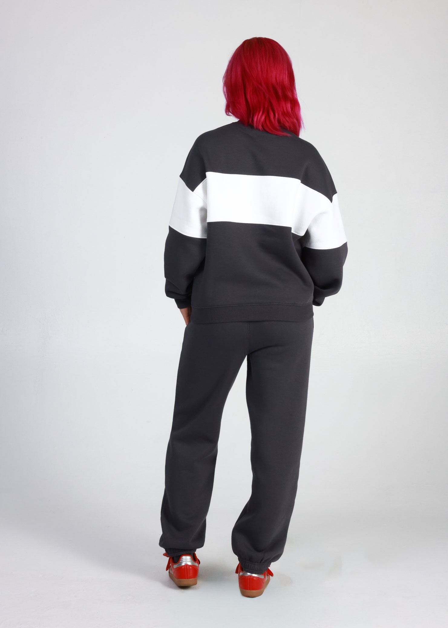 Girl Dangerous Sailing Club Navy Oversized Jogger Set