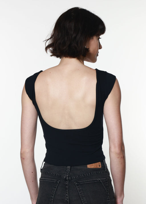 Iron Vultures Black Backless Tee