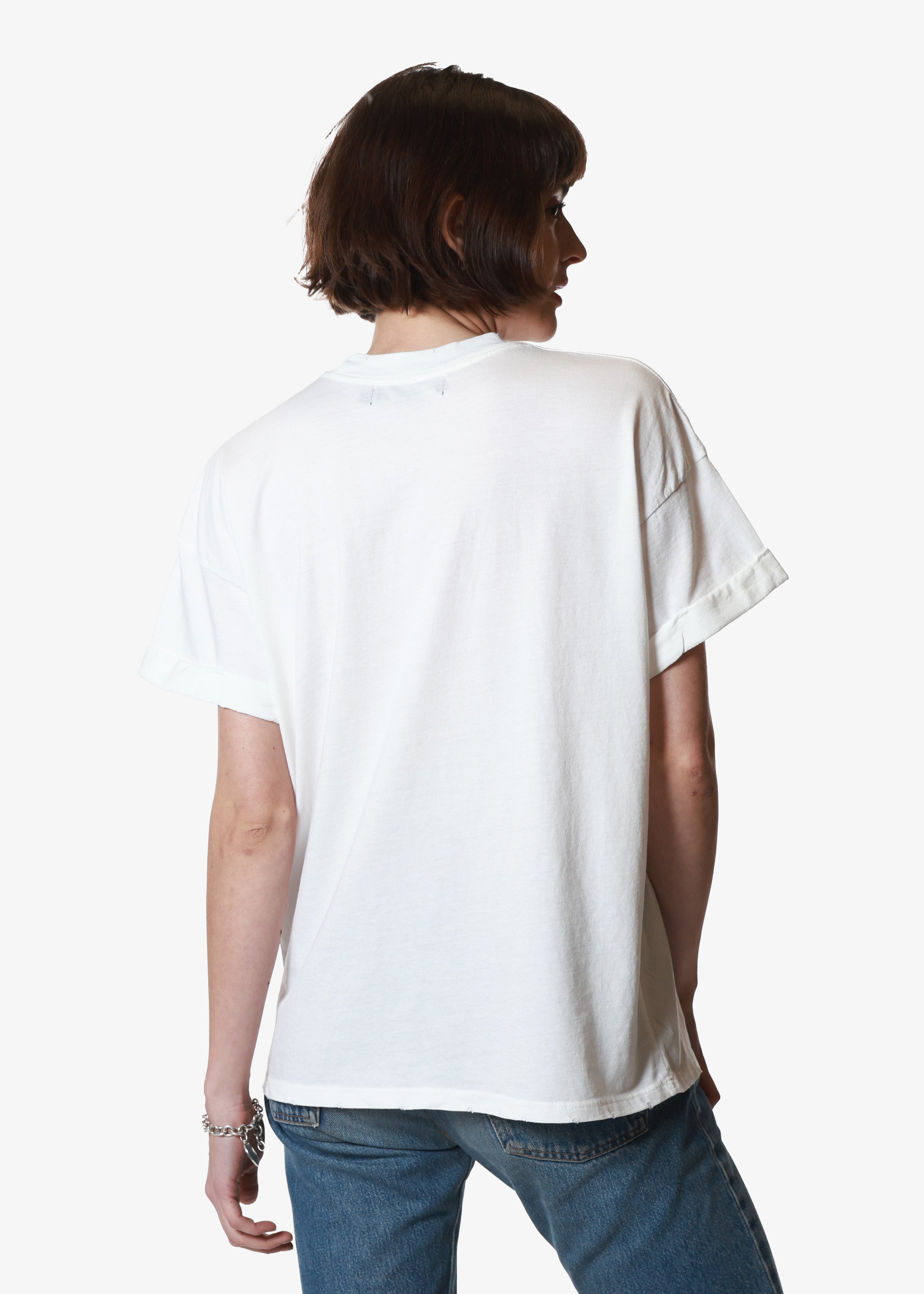 Mojito Vintage White Boyfriend Tee