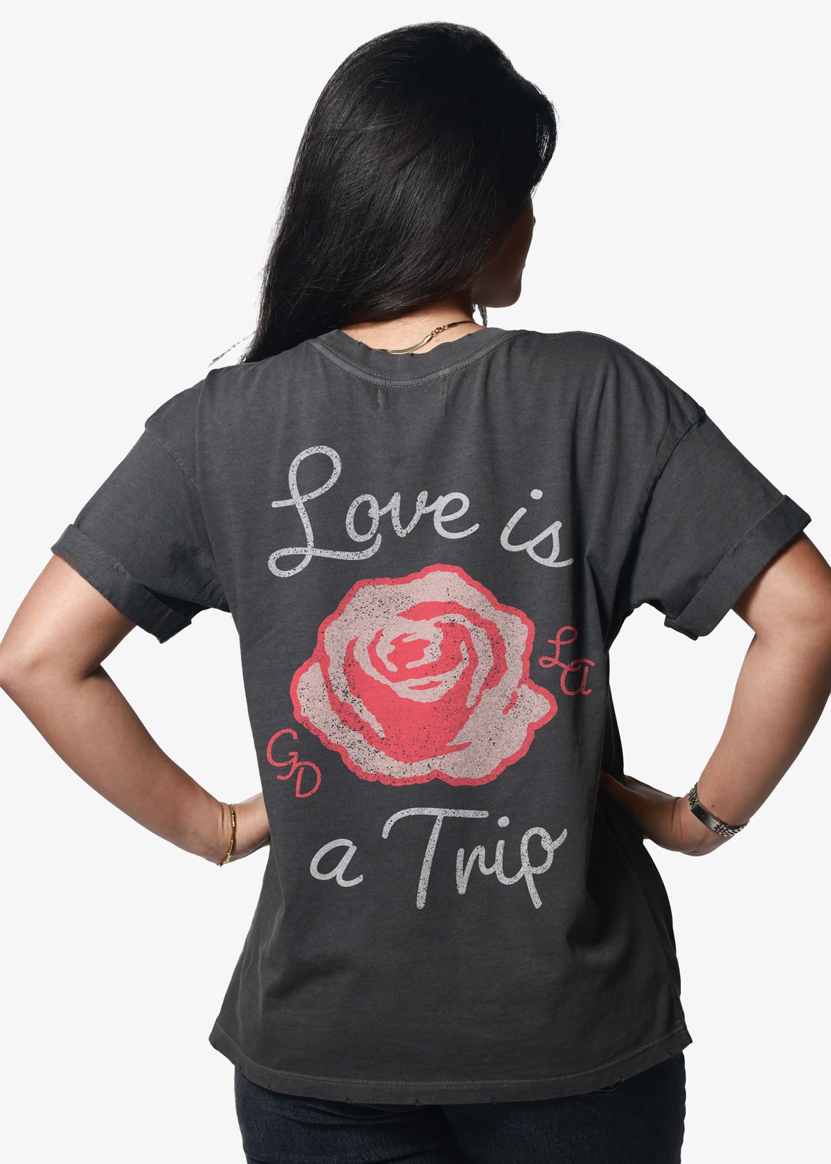 Love Is Trip Vintage Boyfriend Tee
