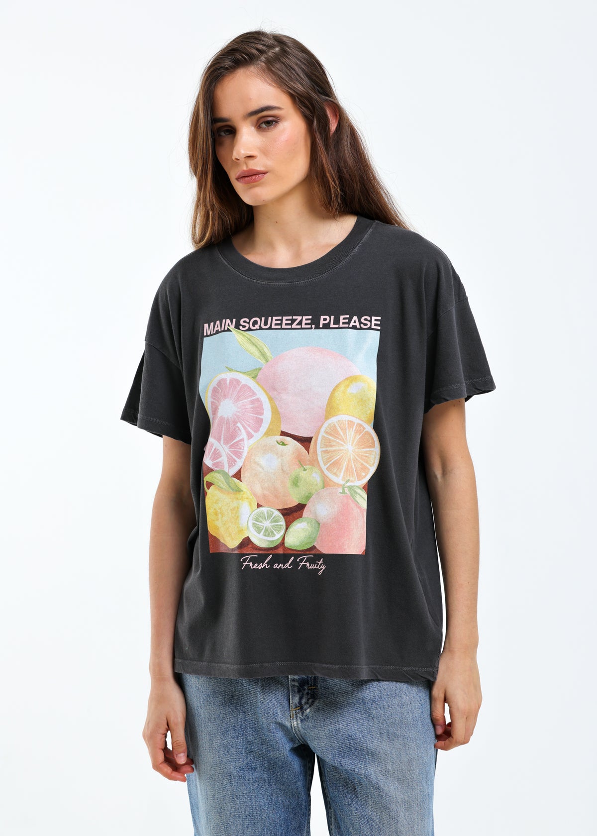Main Squeeze Vintage Oversized Tee