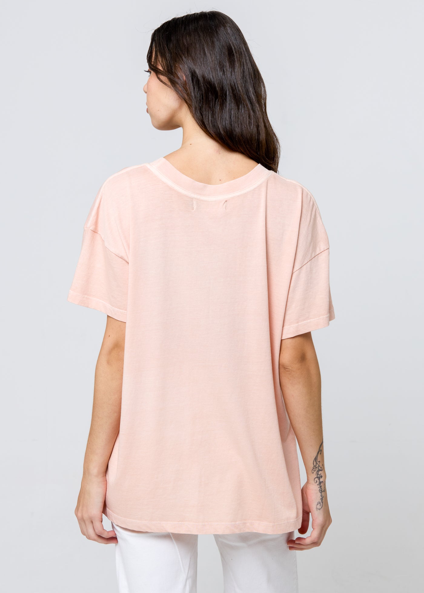 Manifesting Margaritas Light Peach Oversized Tee
