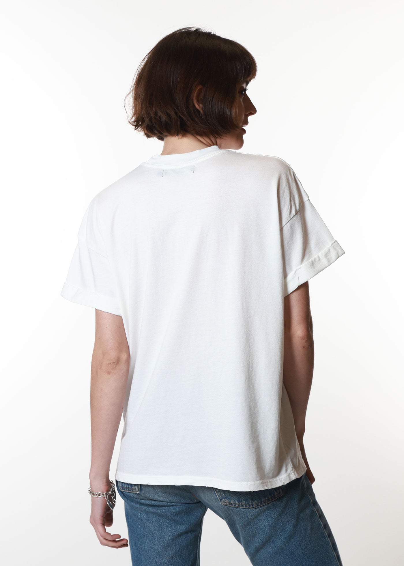 Overlook White Boyfriend Tee