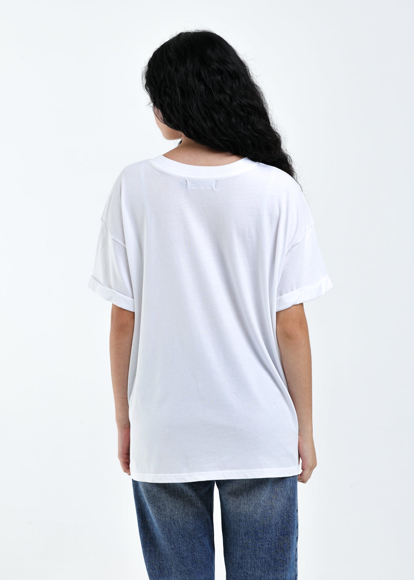 Pisces Cosmic Zodiac Vintage White Boyfriend Tee