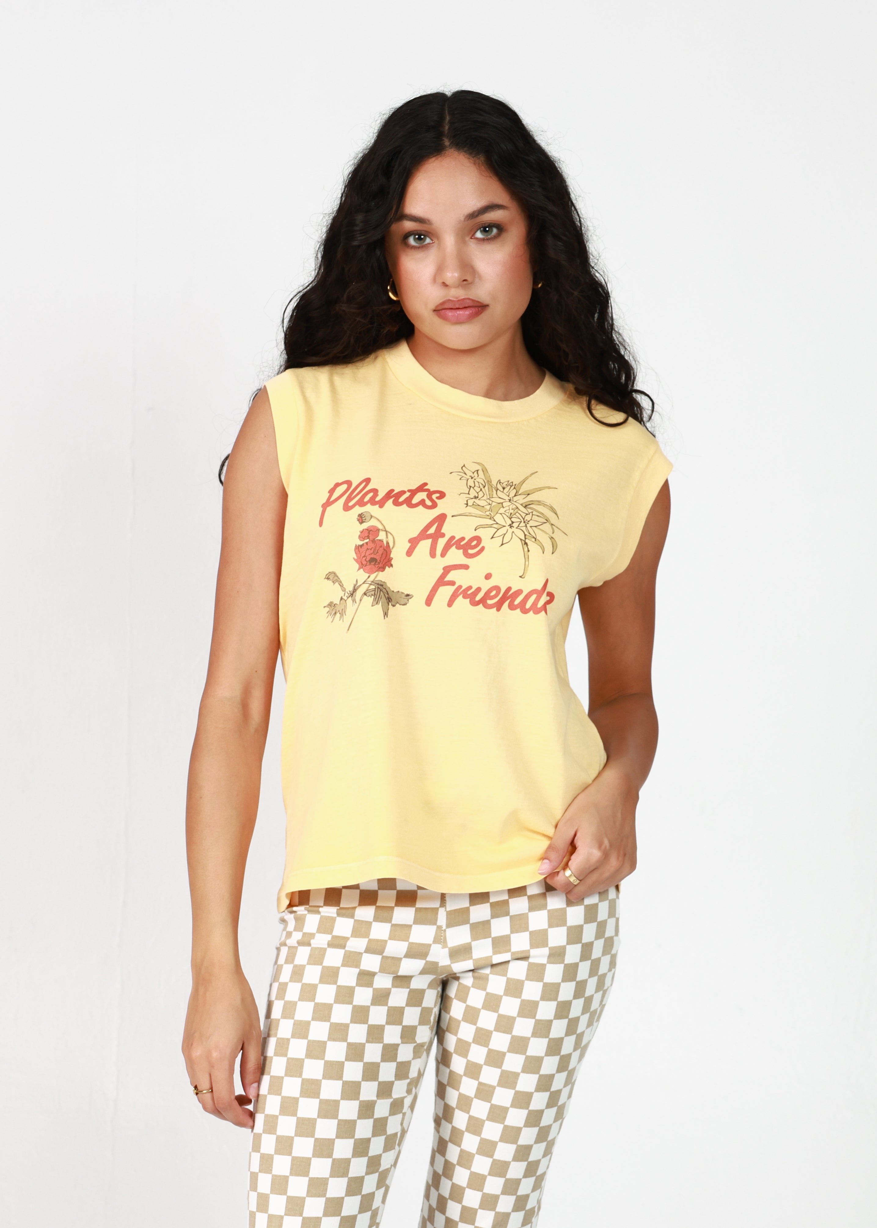 Plants are Friends Honey Moto Tee