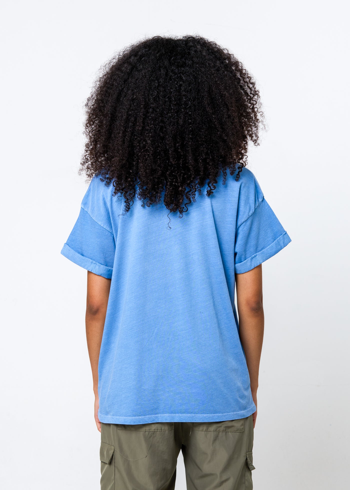 Sardines Denim Blue Boyfriend Tee
