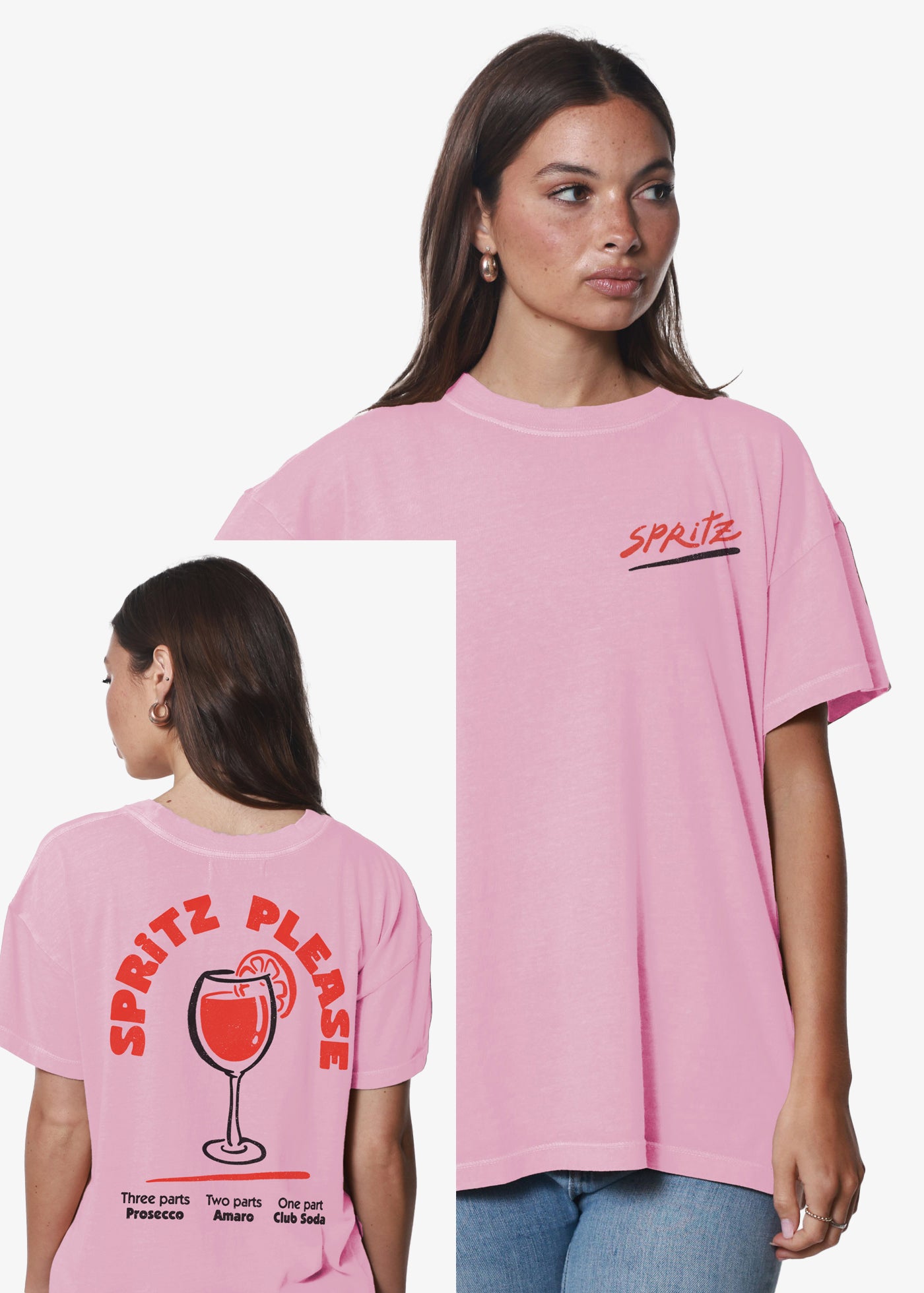 Spritz Please Pink Everyday Tee