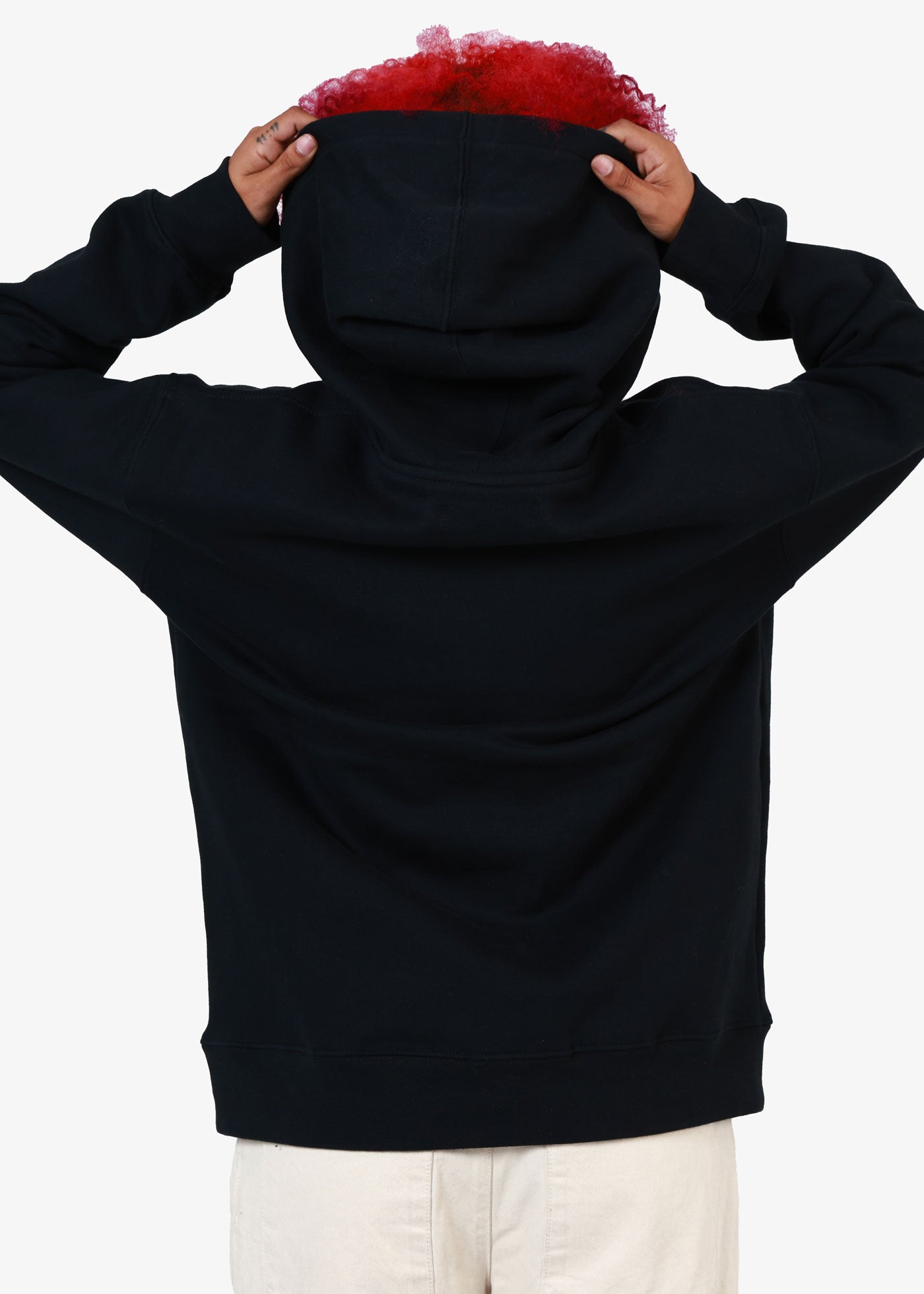 Support Your Local DIve Oversized Black Hoodie