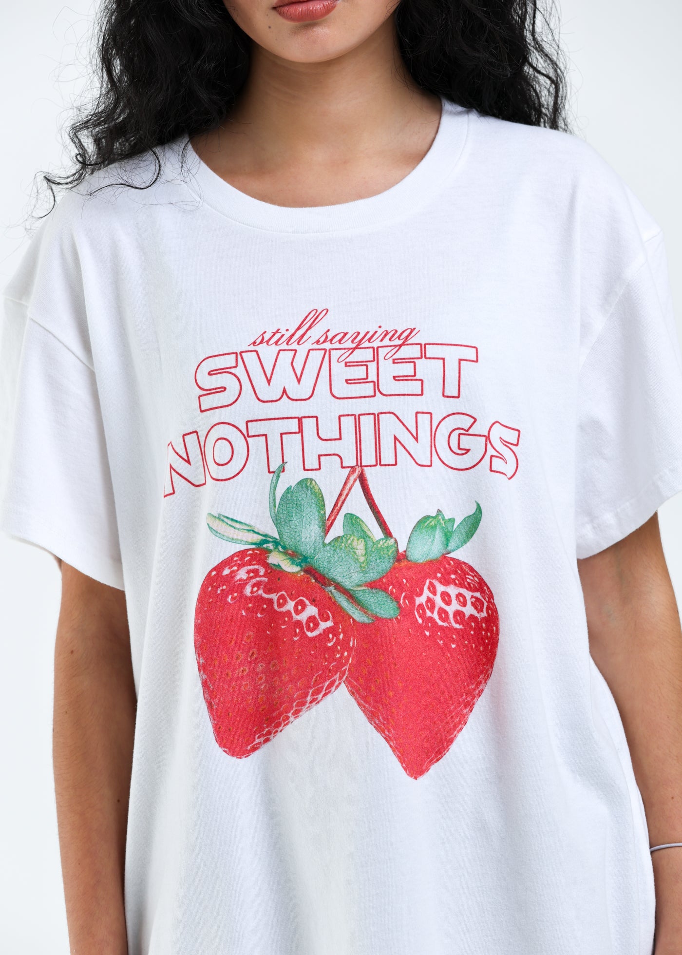 Sweet Nothings Vintage White Vintage Tee