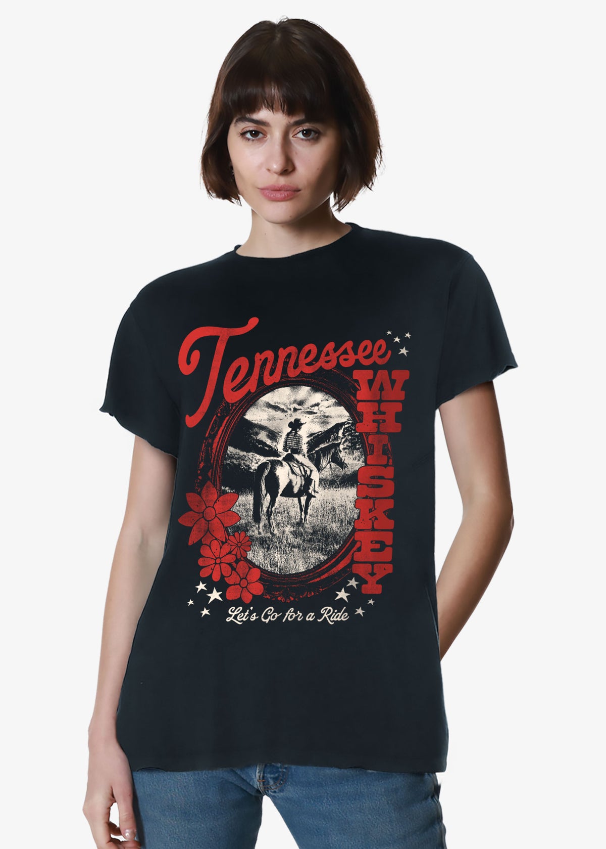 Tennessee Whiskey Faded Vintage Tee