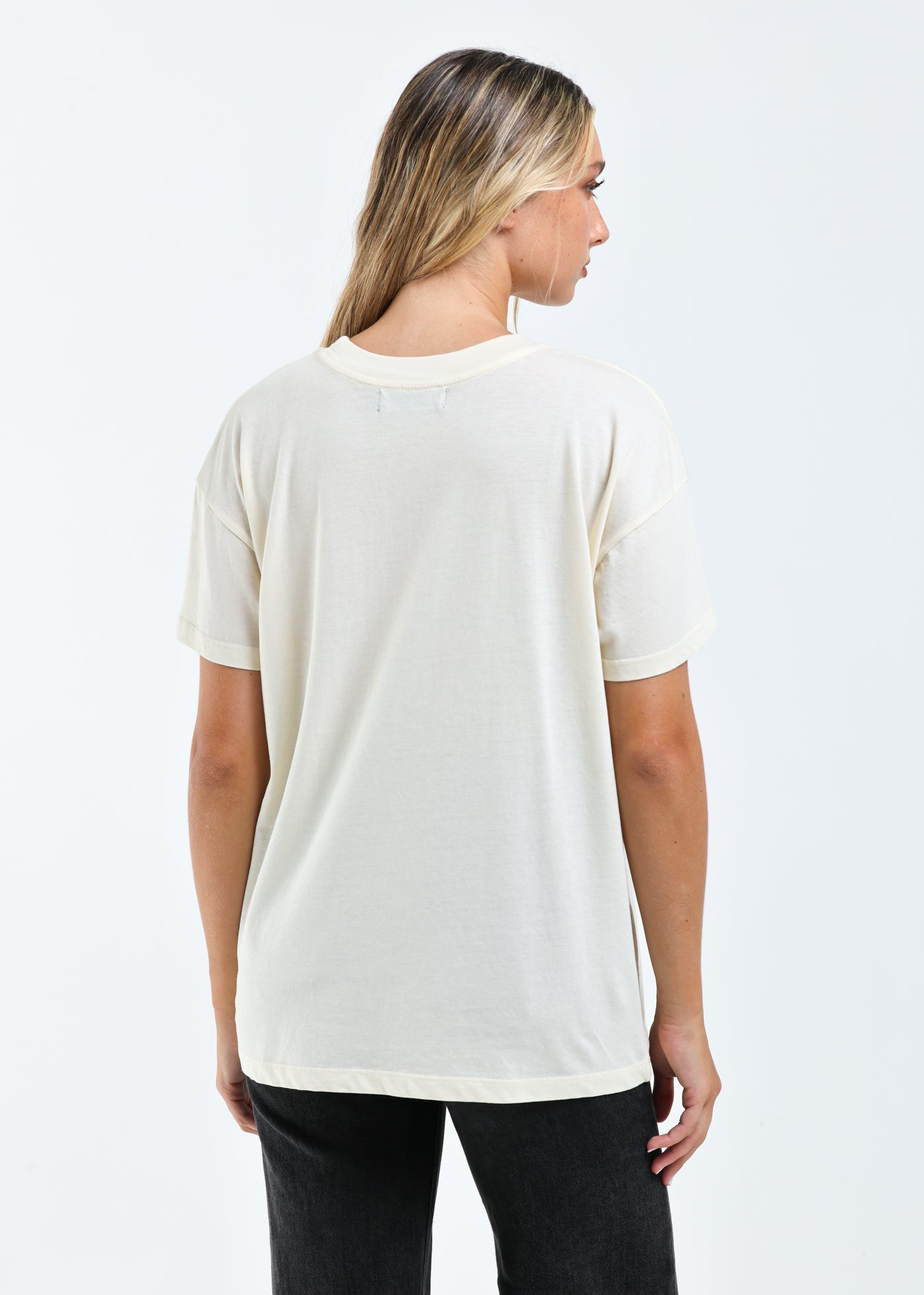 Tequila Sunrise Off White Oversized Tee