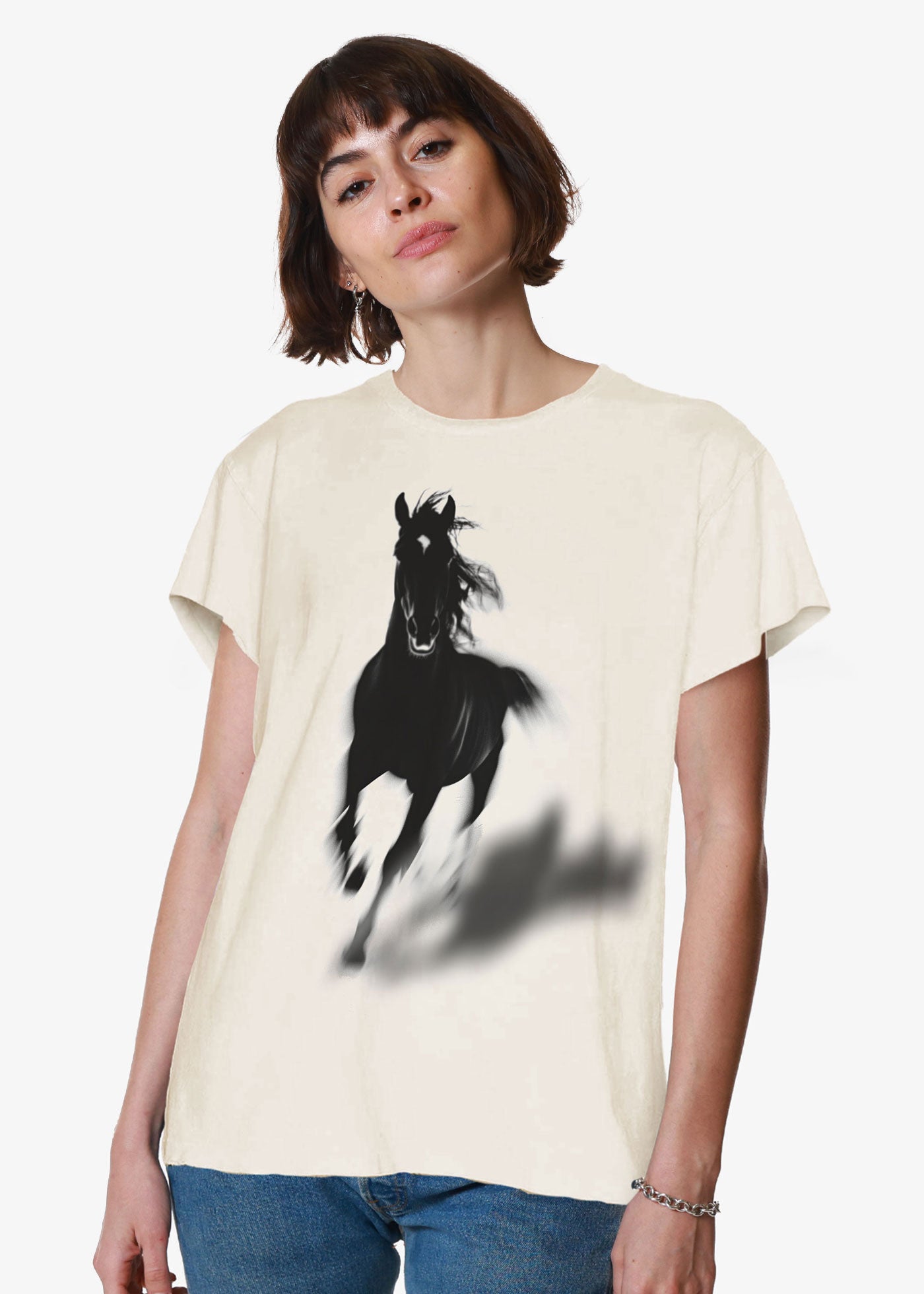 Wild Horse Natural Vintage Tee