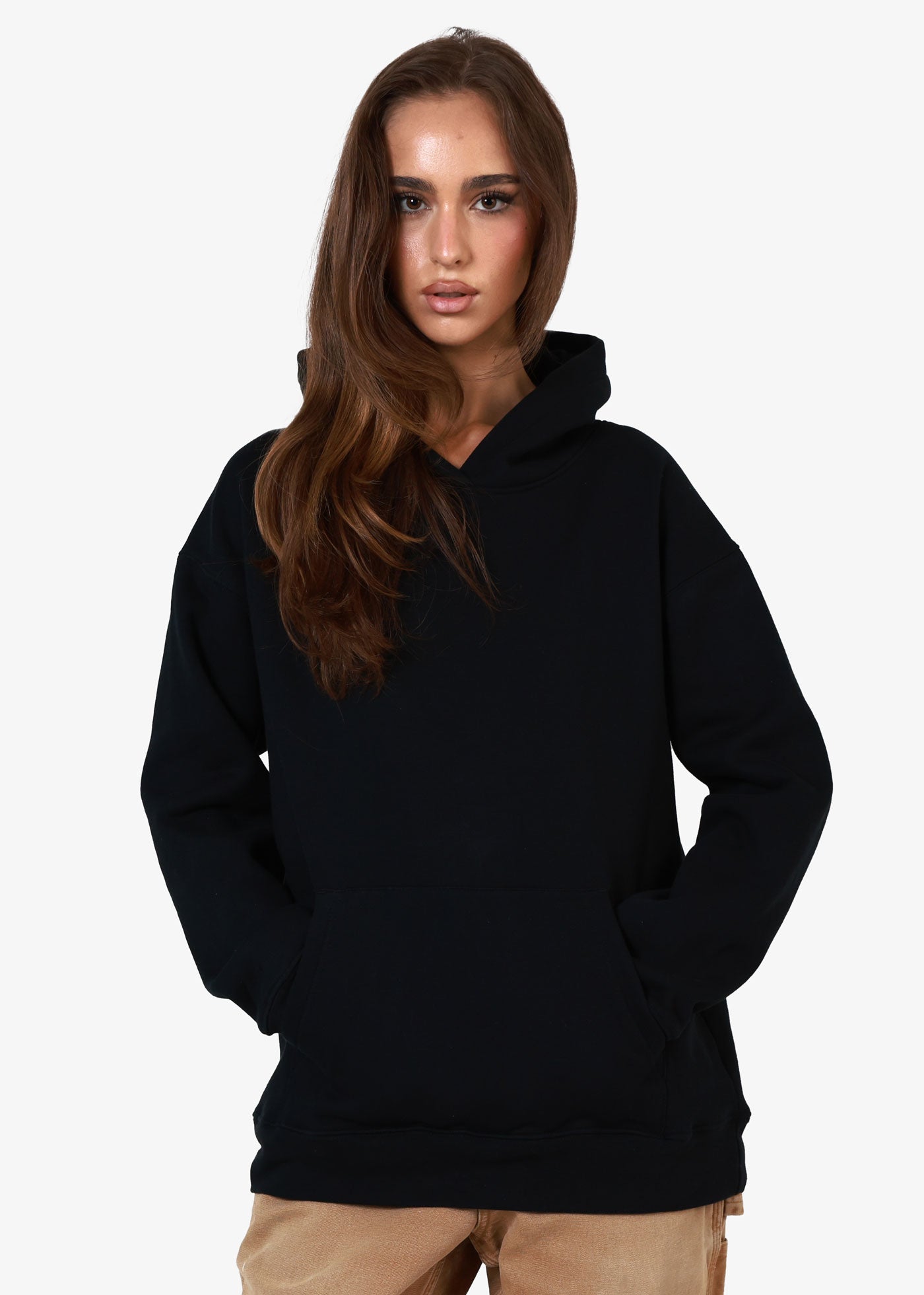 Black Oversized Hoodie