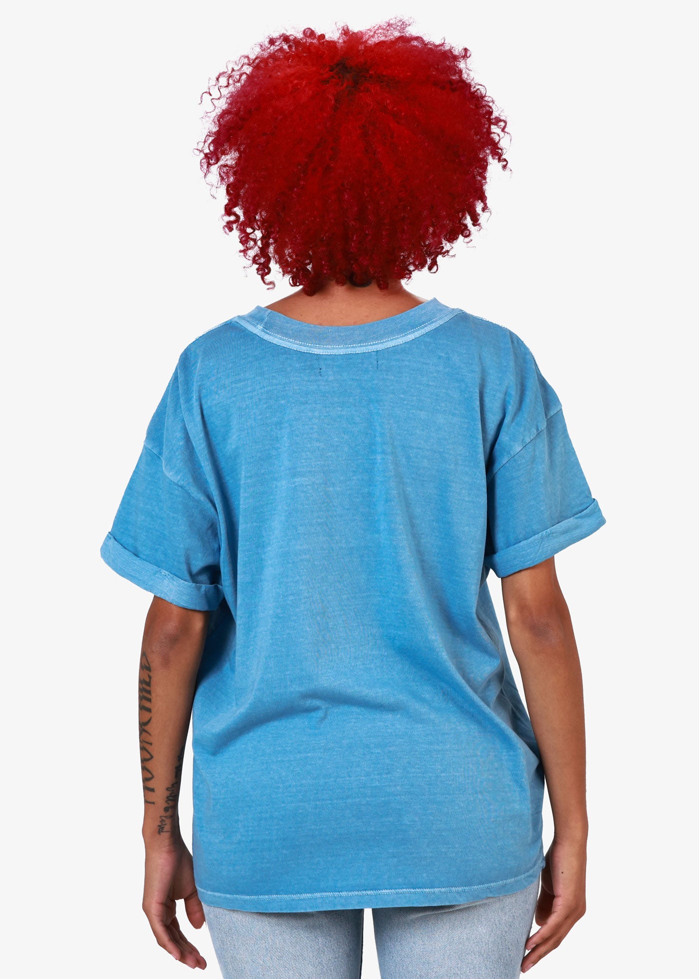 Denim Blue Boyfriend Tee