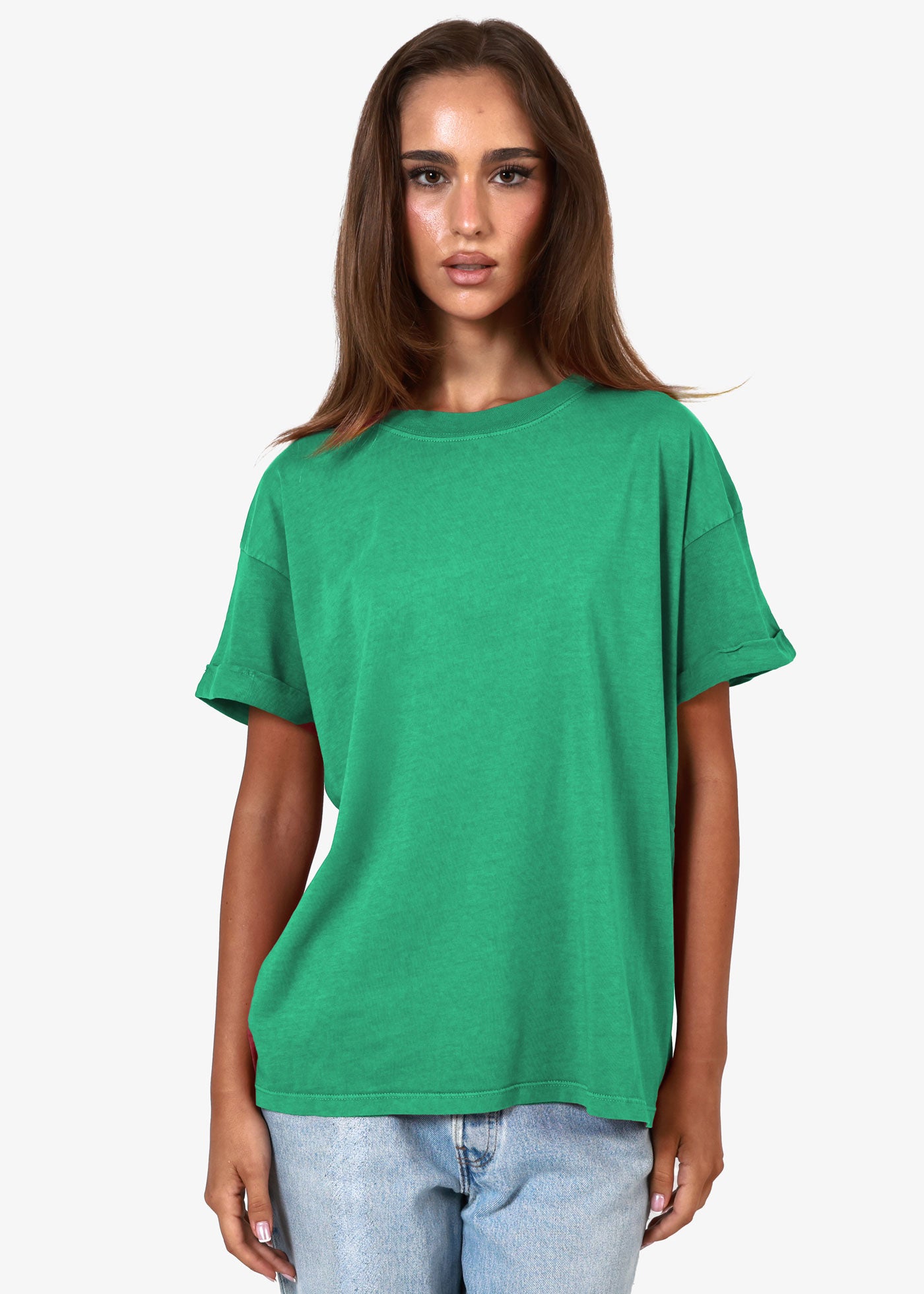 Kelly Green Boyfriend Tee