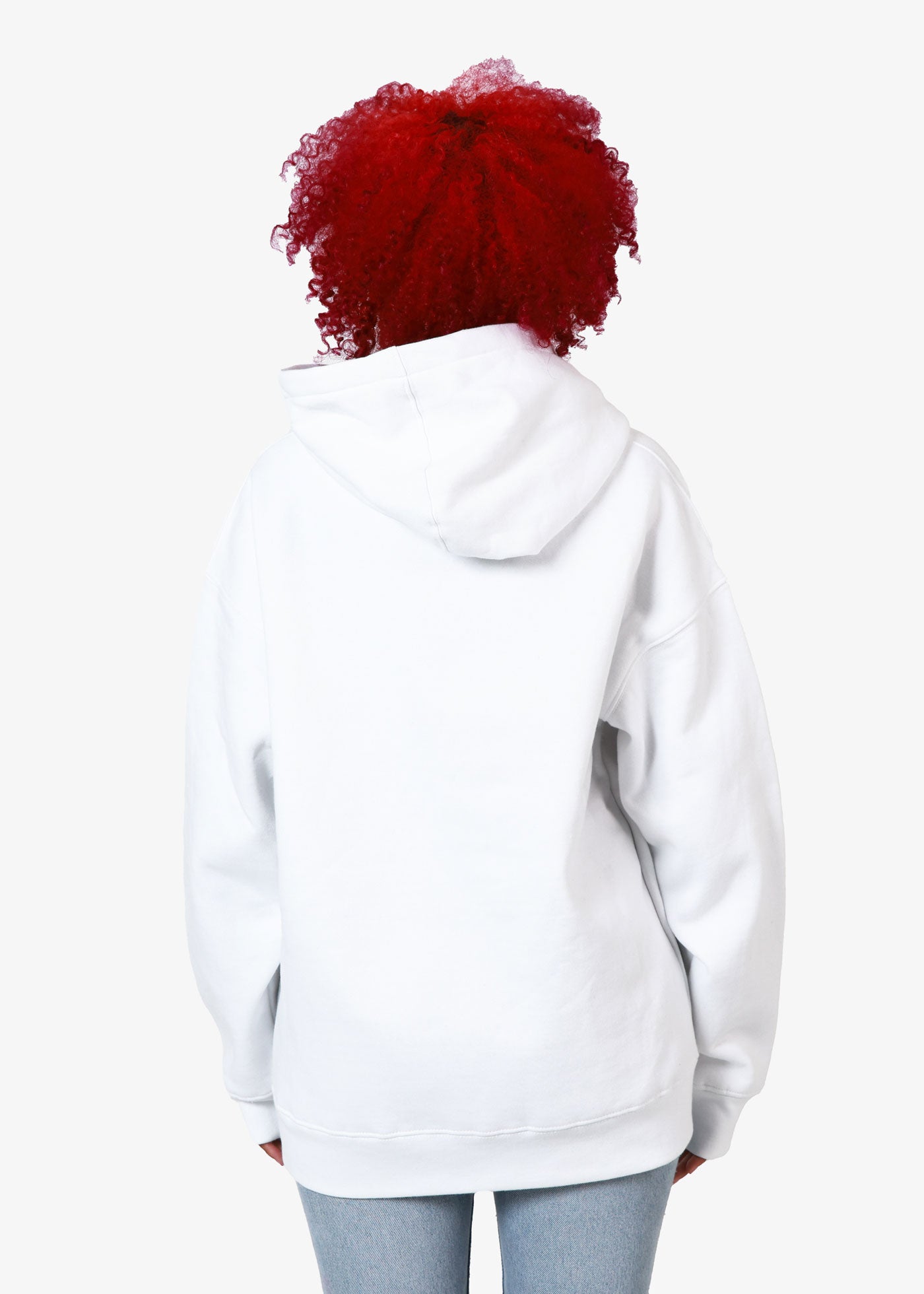 White Oversized Hoodie