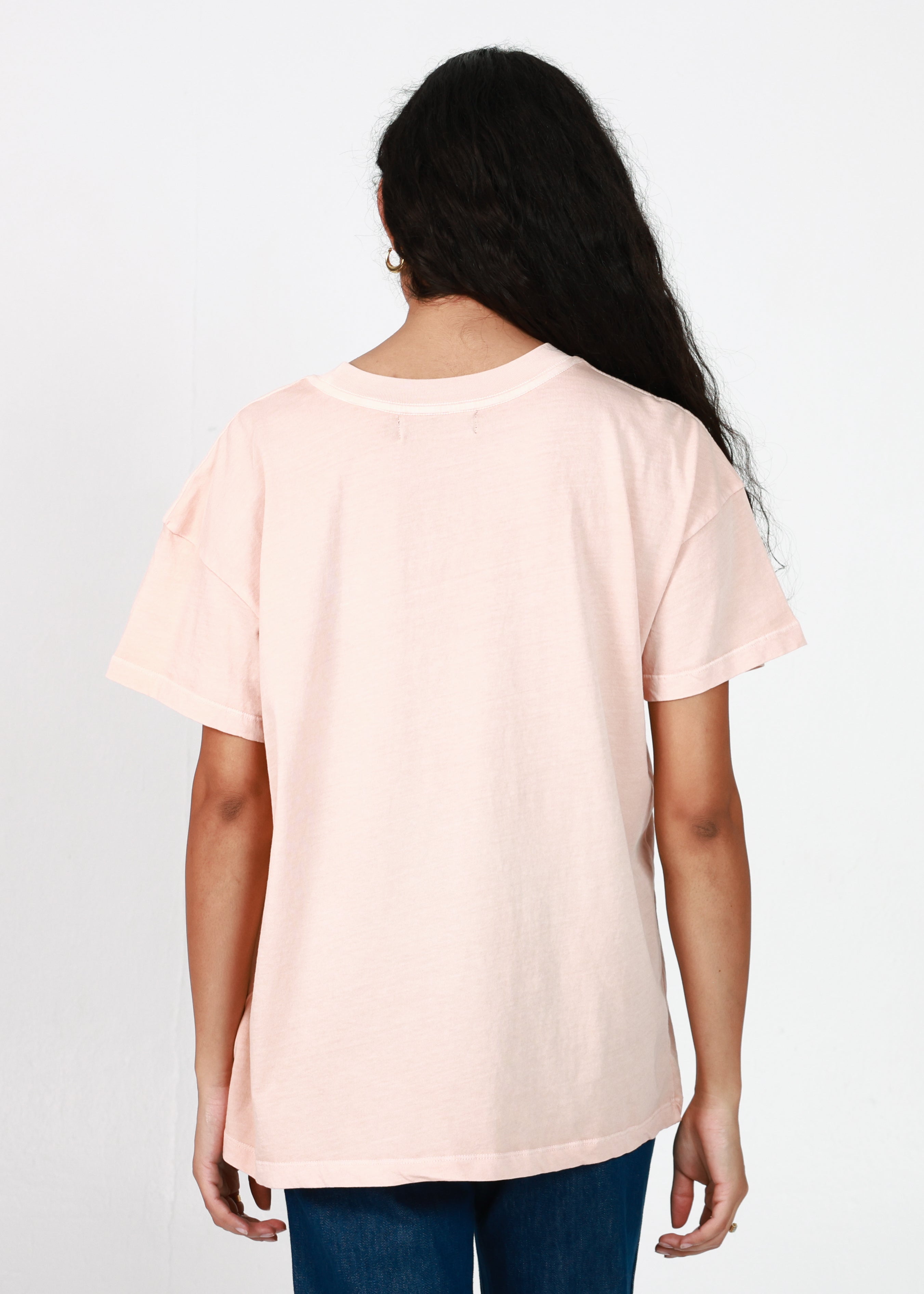 Peach Oversized Tee