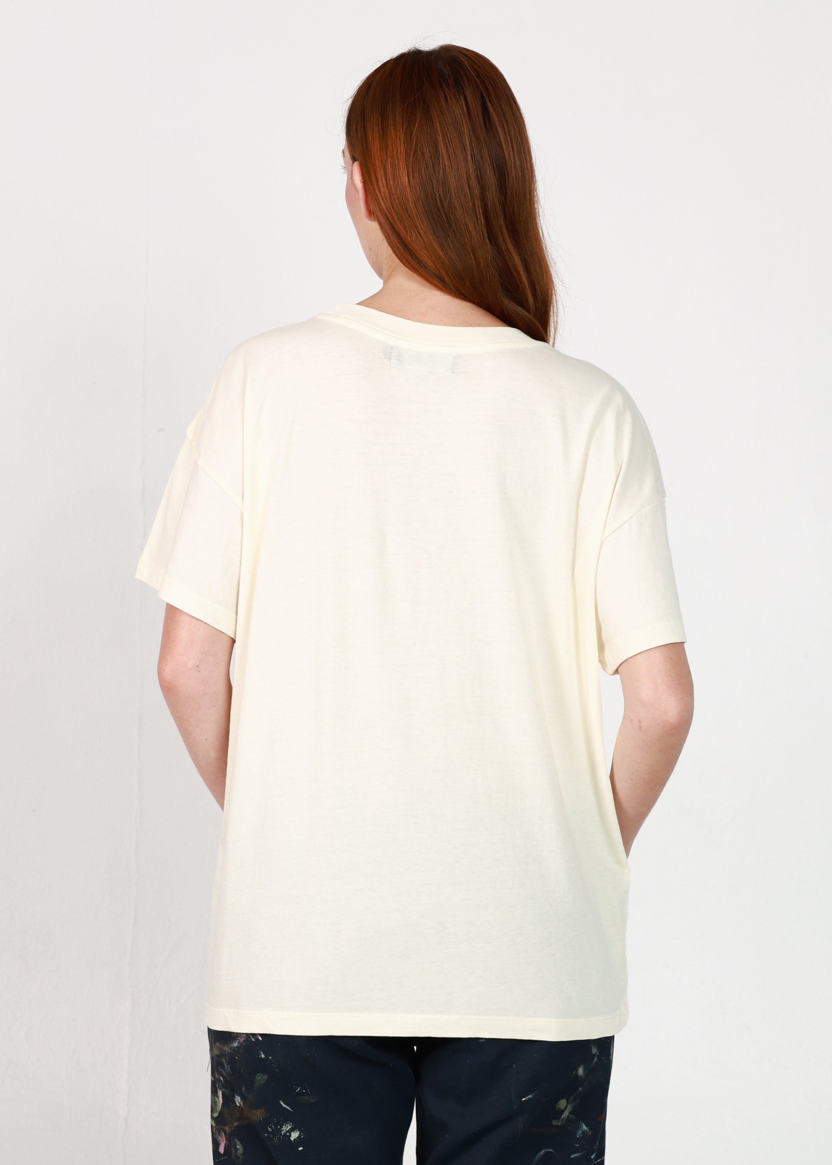 Off White Oversized Tee