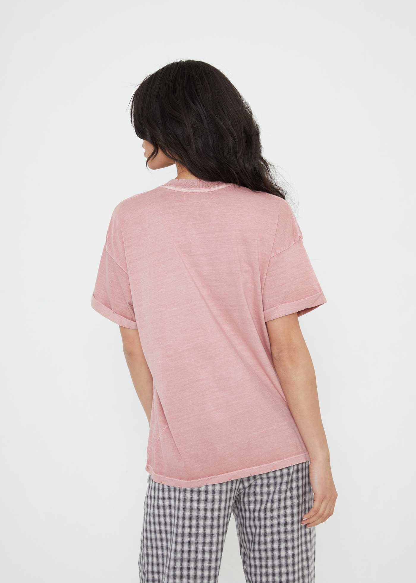 Dusty Pink Boyfriend Tee