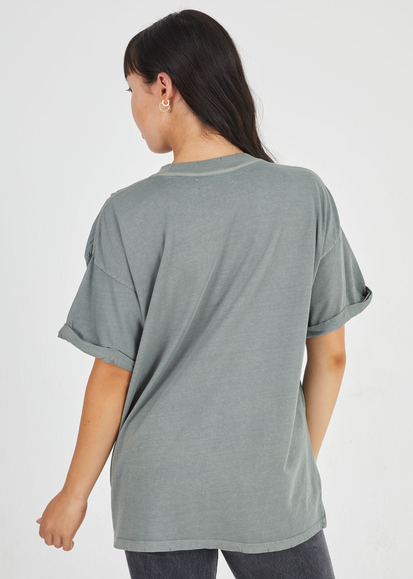 Army Green Boyfriend Tee