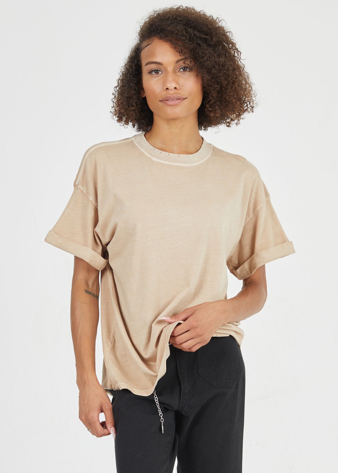 Sand Boyfriend Tee